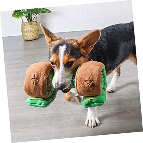 Ipetboom 3pcs צעצועים בקיעת צעצועים כלבים לגורים לועסים צעצועים לגורים צעצועים כלבים קטנים כלבים מזון כלב פאזל כלב קטיפה כלב טוחן צעצוע