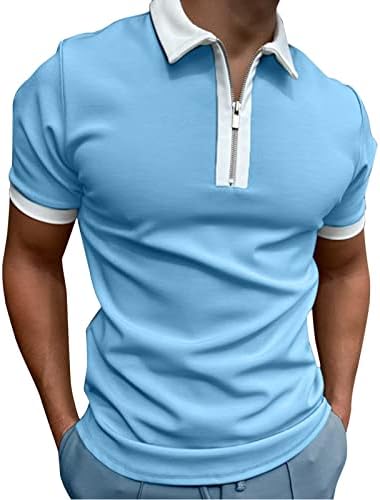 חולצות צווארון לגברים של RTRDE בגדי כפתור הבגדים לבוש אופנה מעצב אופנה מזדמן נושם חולצות פולו כותנה