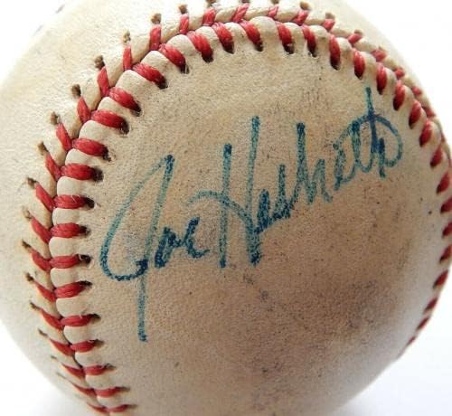ג'ו Hesketh חתם על חתימה אוטומטית בייסבול - כדורי בייסד חתימה