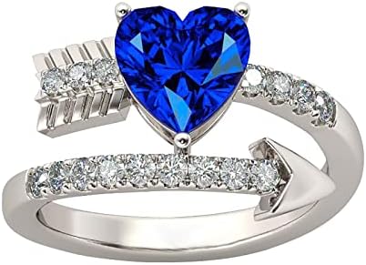 אישיות יצירתי אהבת יהלומי טבעת אירוסין חתונה טבעת לנשים טרנדי טבעת