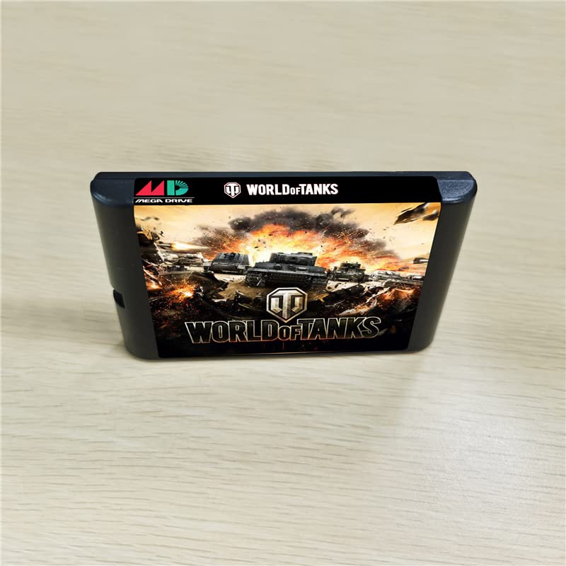 עולם הטנקים - מחסנית משחקי MD של 16 סיביות עבור קונסולת Megadrive Genesis