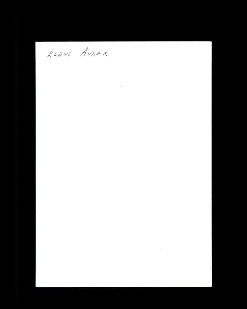 אלדן אוקר חתם על 5x7 חתימת צילום 2 דטרויט טייגרס
