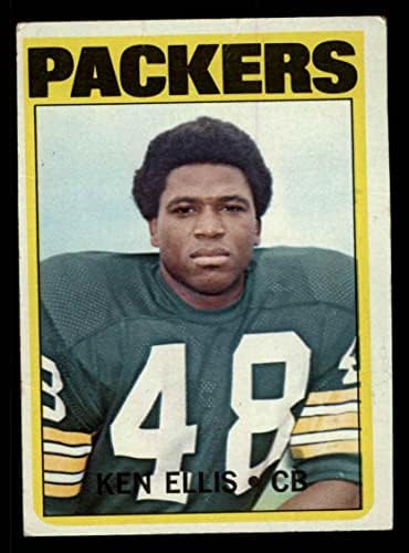 1972 Topps 12 Ken Ellis Green Bay Packers VG Packers דרום