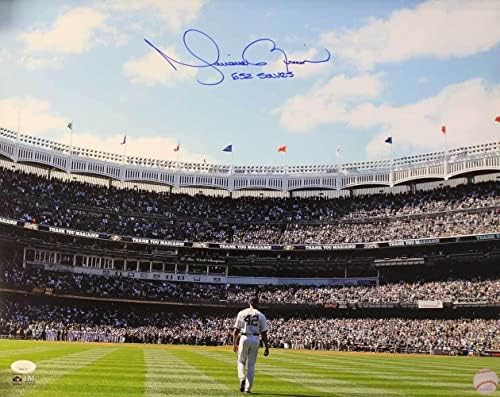 מריאנו ריברה חתימה בניו יורק ינקי 16x20 צילום 652 חוסך JSA 31405 - תמונות MLB עם חתימה