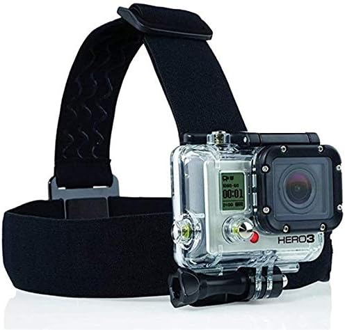 Navitech 8 ב 1 אקשן אקשן מצלמה משולבת משולבת עם מארז כחול - תואם למצלמת פעולה ydi g80 4k