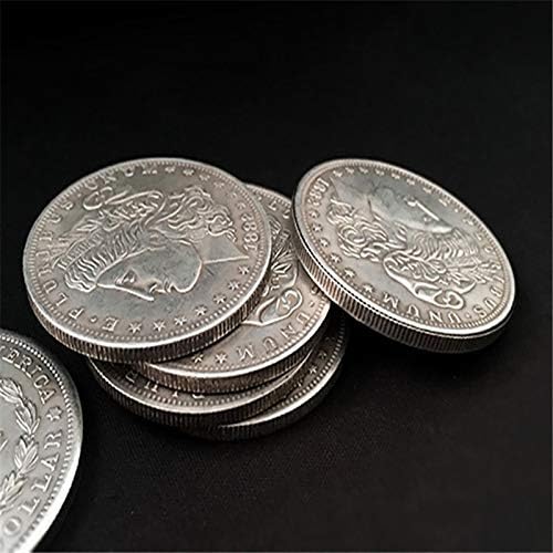 פגז ומטבע של מורגן קסם מטבעות מטבעות מטבעות אשליות קסם מטבעות מטבע