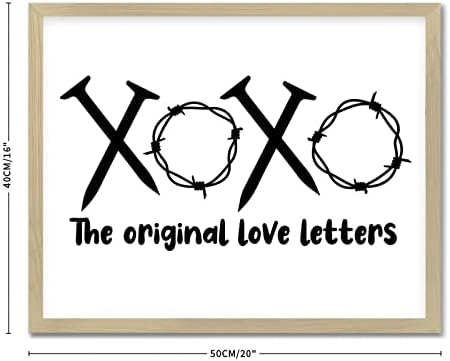 עץ סימן ממוסגר זוגות נושא חתונה xoxo מכתבי האהבה המקוריים ציטוטים אהבה תלויה לוח עץ ממוסגר
