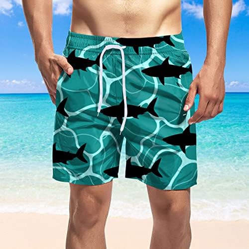קיץ גברים של מכנסיים קצרים גברים של קיץ מודפס חוף מגניב קצר מזדמן רופף אופנה קצר רופף גברים של לוח לשחות מכנסיים קצרים