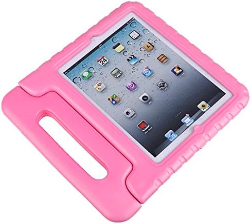 Apple iPad 2 3 4 אגן זעזועים מארז קל משקל קל ילדים מארז הגנה סופר -הגנה מכסה עמדת עמד