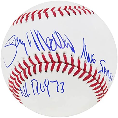 גארי מתיוס חתום על בייסבול רשמי של רולינגס MLB W/NL Roy 73, Sarge - Baseballsed Bacegled