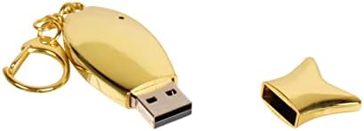 צורת דג מתכת של צ'ויי 128 ג'יגה -בייט USB 2.0 כונן הבזק עם מחזיק מקשים זיכרון מגניב מקל חמוד קפיצת בעלי חיים כונן חידוש אגודל חתונה כונן