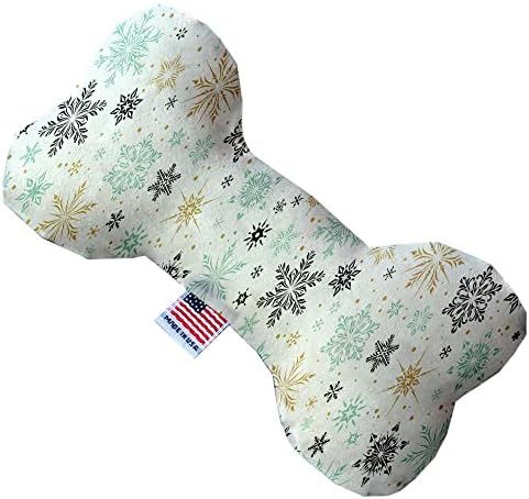 מוצר חיית מחמד של מיראז 'וינטג' פתיתי שלג 6 אינץ 'צעצוע כלב עצם