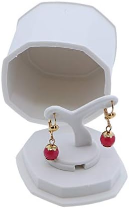 Li'shay קופסאות קטנות תכשיטים תכשיטים מתנה עגיל עגיל - סט של 2