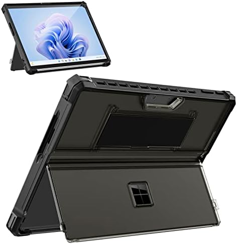 מארז Moko תואם ל- Microsoft Surface Pro 9 / Pro 9 5G 13 אינץ '2022 - מקרה כיסוי מגן מחוספס עם מחזיק עט, מארז מגן של Kickstand, מסוגל להשתמש