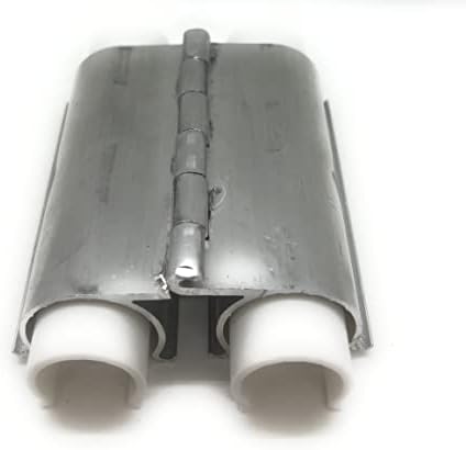 הצמד אלומיניום על ערכת ציר PVC דלתות אוורור אווירים או מסגרות קורות עבור ברגי נירוסטה PVC 1/2 הכלולים בצירים על ידי 133 אספקה