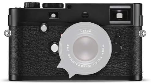גוף מצלמת מד טווח דיגיטלי של לייקה מ ' מונוכרום, 24 מגה פיקסל, חיישן תמונה שחור ולבן, שחור