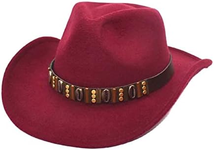 כובע אופנה מזדמן למבוגר הר הרים בחוץ חורפי קאובוי כובע קש.