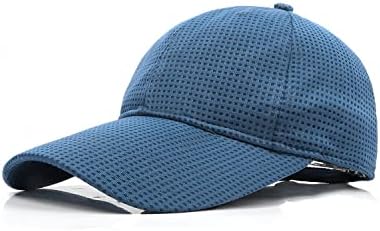 Zylioos Giversize XXL כובע בייסבול, כובע רשת ארוך שוליים לראשים גדולים 22 -25, כובע שמש גדול בקיץ