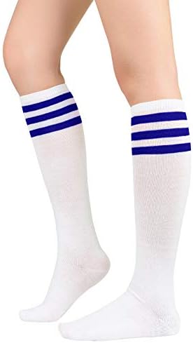 נשים גרבי ספורט חיצוני ספורט גרבי ירך גבוהה גרביונים גרביים מקרית פסים צינור גרביים