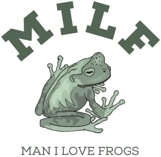 MILF מצחיק איש אני אוהב צפרדעים Meme Meme מדבקה מדבקה 3 חבילה לרכב, מחשב נייד ובקבוק מים - מתנה מצחיקה לחברים ולמשפחה